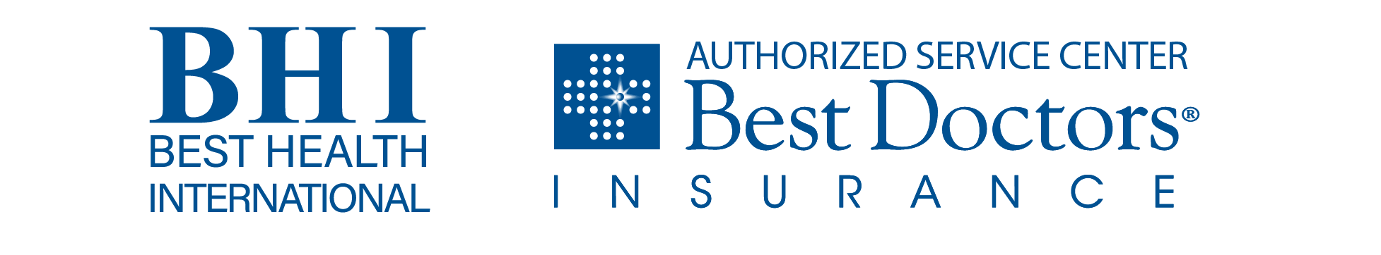 BHI Best Health International · Authorized Service Center Best Doctors Insurance